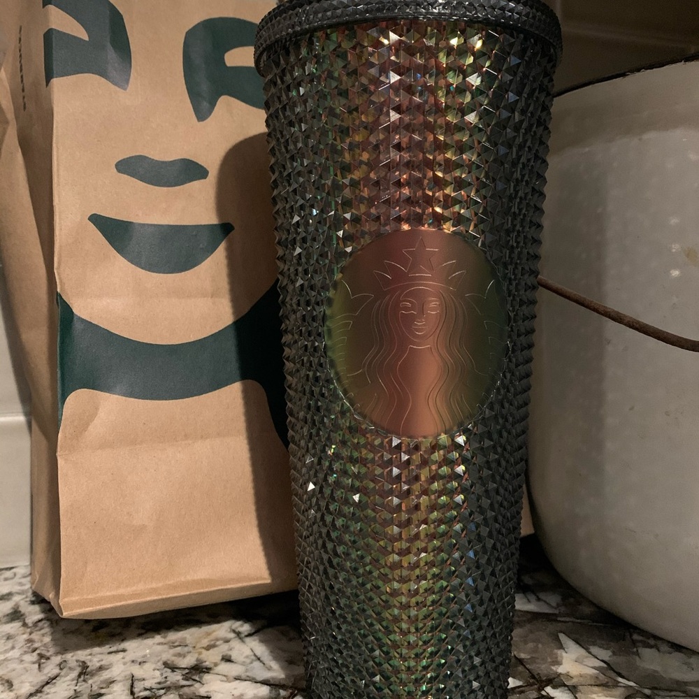 SOLD *** Starbucks Fall 2020 Dark Bling Studded